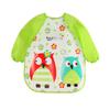 Baby Bibs New Cute Children Baby Stuff Toddler Waterproof Long Sleeve Art Smock Feeding Bib Apron