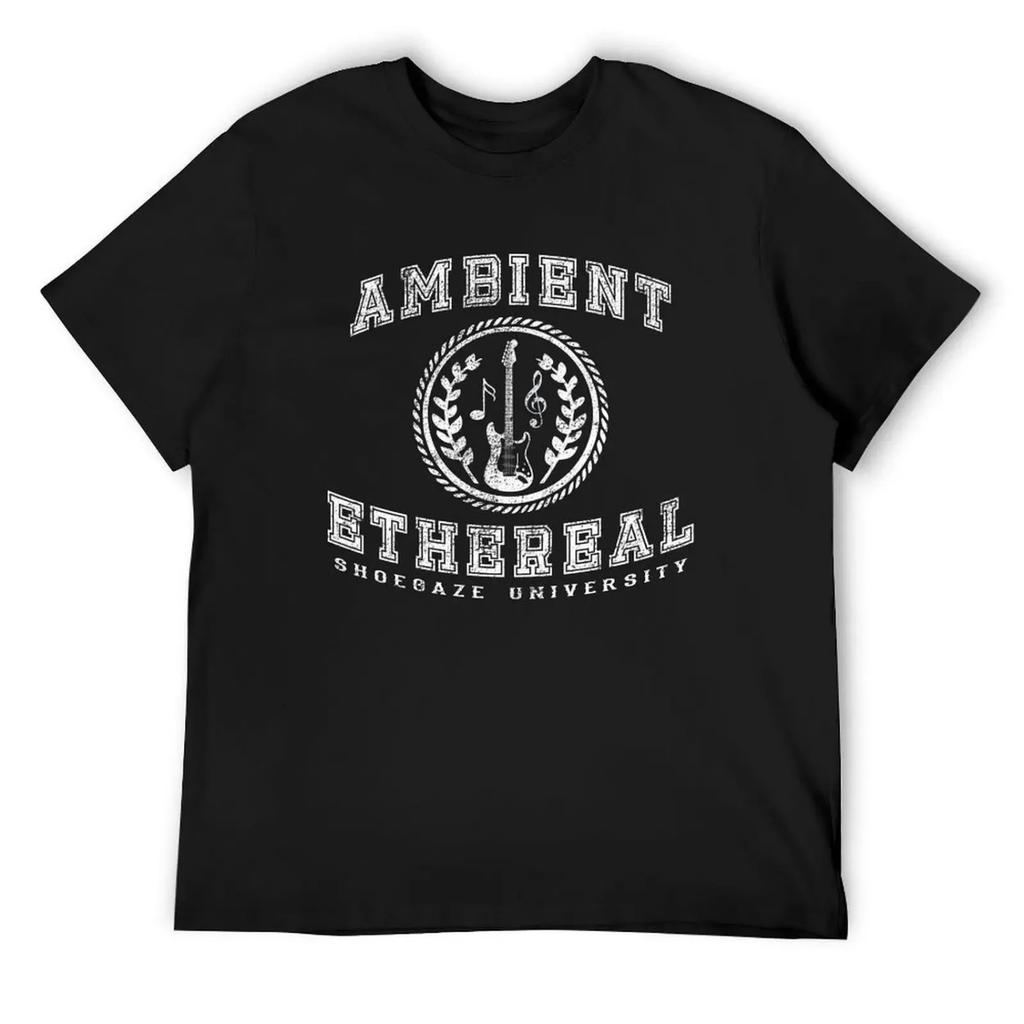 Футболка Ambient Ethereal винтажная одежда милые топы футболки персонализированные мужские однотонные футболки