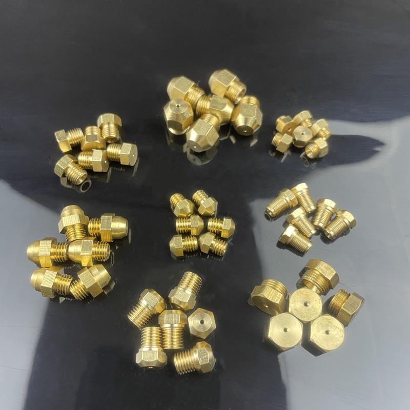 Nozzle Brass Conversion Kit for Gas Water Heater and Stove Accessories