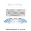 Cloud Shape Keyboard Mouse Wrist Rest Set Ergonomic Memory Foam Anti‑Slip Wrist Support Pad for Home Office Gaming Laptop
