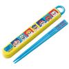 Children's Chopsticks and Chopstick Case Set, Antibacterial, Paw Patrol Design, KAWAII, Made In Japan, 16.5cm, ABS2AMAG-A