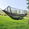 Camping Hammock with Gnats Net 200Kg Breathable Lightweight Portable Single Hammock with Tree Straps Easy Setup Indoor Outdoor Hiking Hammock
