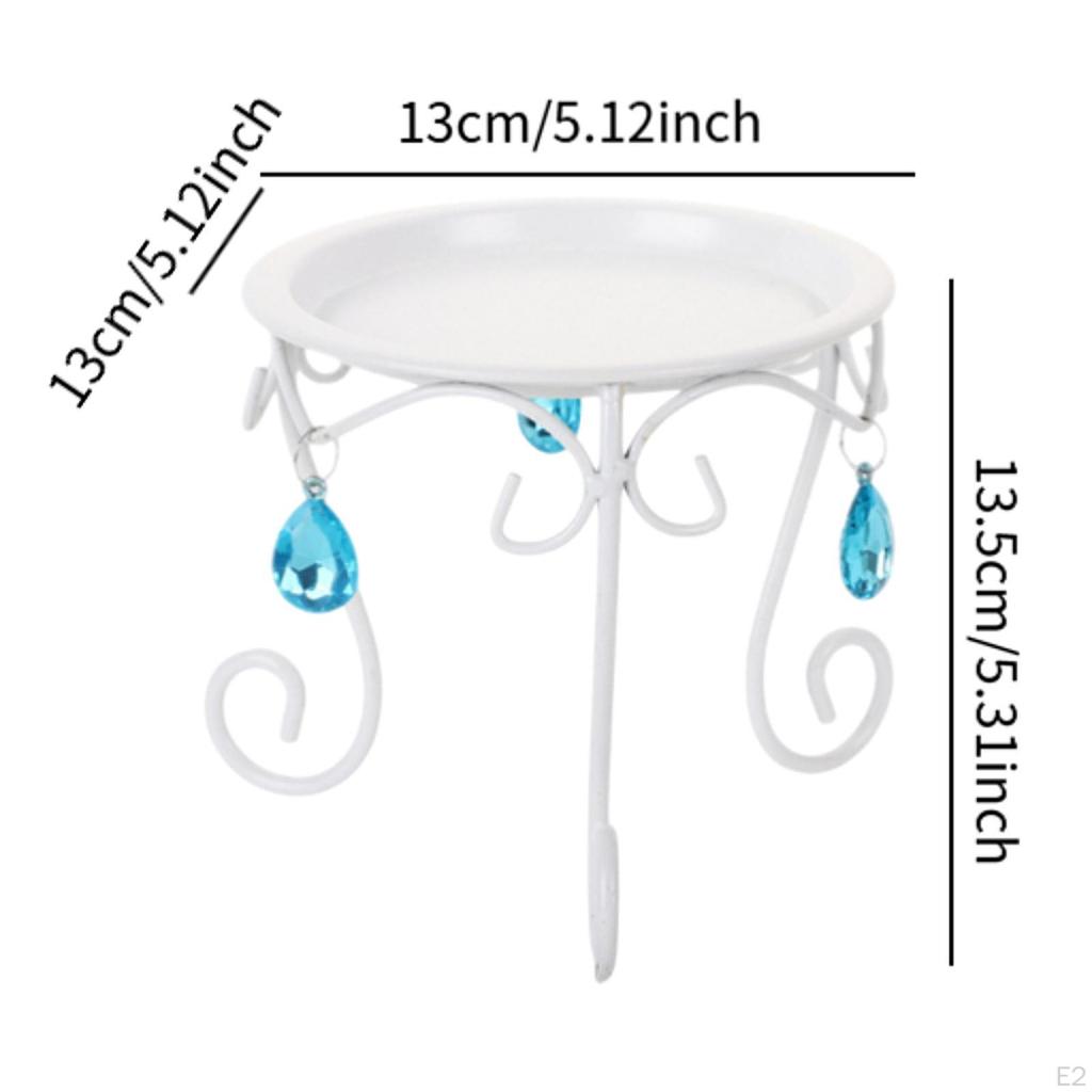 Flower Pot Plant Stand Display Rack Accessories Sturdy Planter Holder Potted for Garden