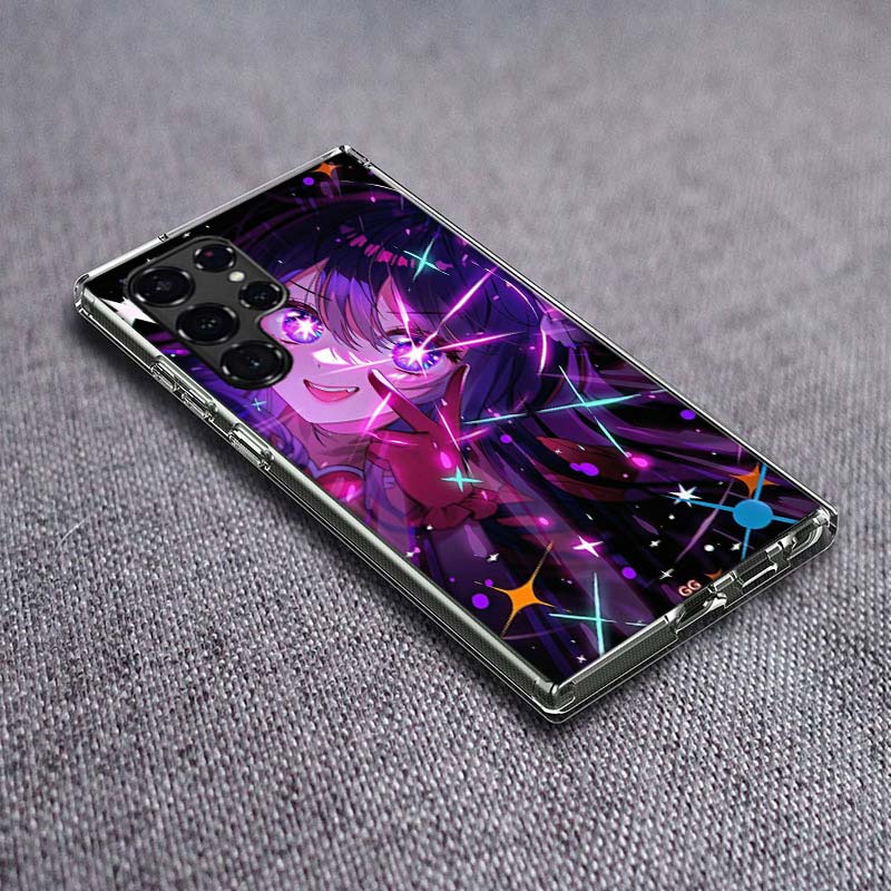 Чехол для телефона H-Hoshino Ai для Samsung Galaxy S24 S23 S21 S20 FE S22 S26 Ultra S25 Edge S10 Plus Прозрачный ТПУ Чехол Оболочка Coque S