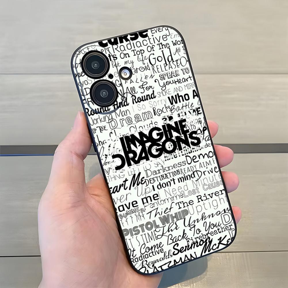Чехол для телефона Imagine Dragons Для iPhone 17 Pro Max 15 16 Pro 14 Plus 13 11 12 Xr X Xs 7 8 SE Plus Задняя крышка