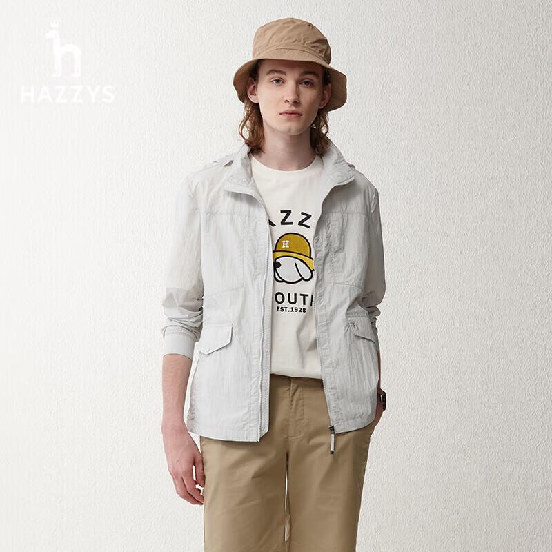Мужская легкая повседневная куртка для улицы HAZZYS