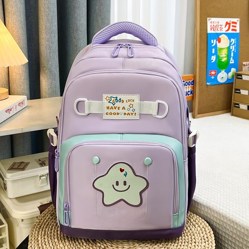 Мультяшный школьный рюкзак большого объема для детей