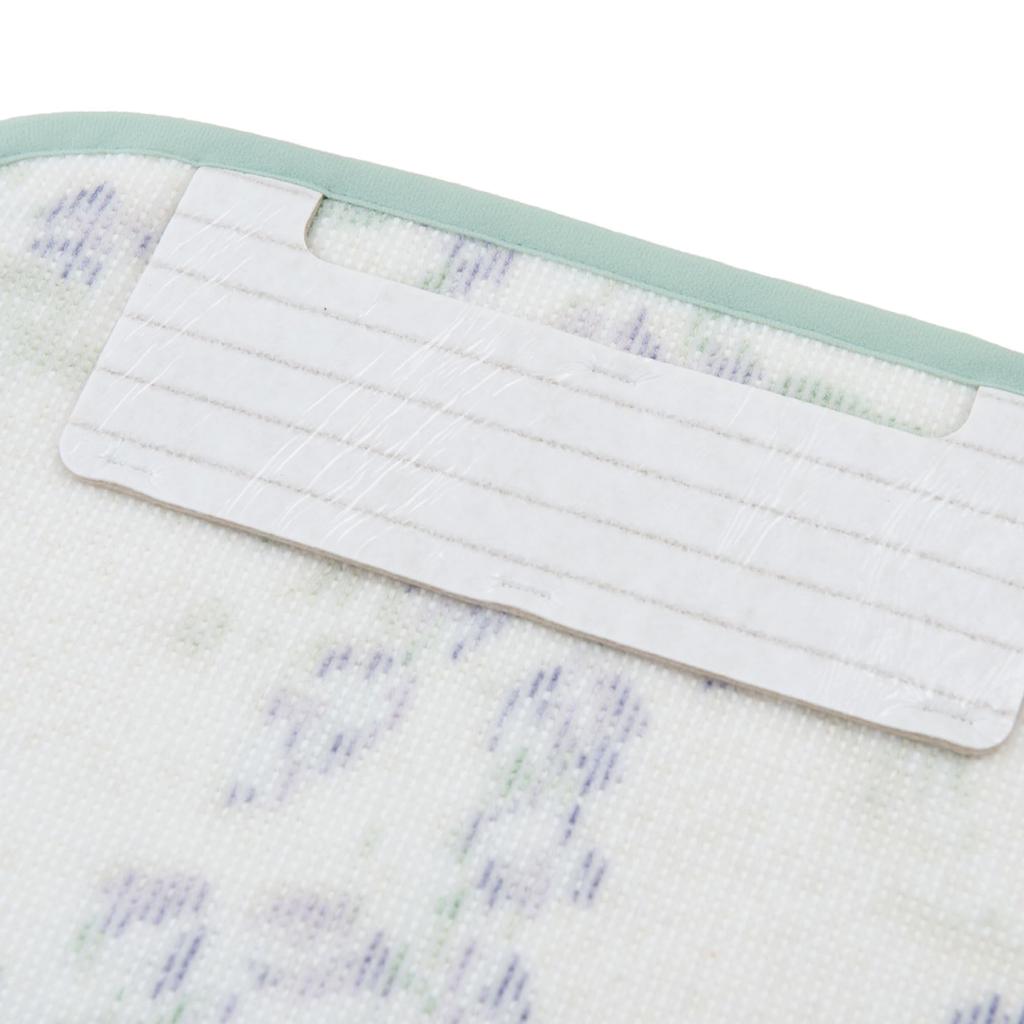 Senko Лавандовый Чехол на крышку унитаза с клейкой основой Подходит для обычных и чистящих Зеленый цветочный Антибактериальный и устраняющий запахи Сделано в Продукт 32689 Лист безопасности,