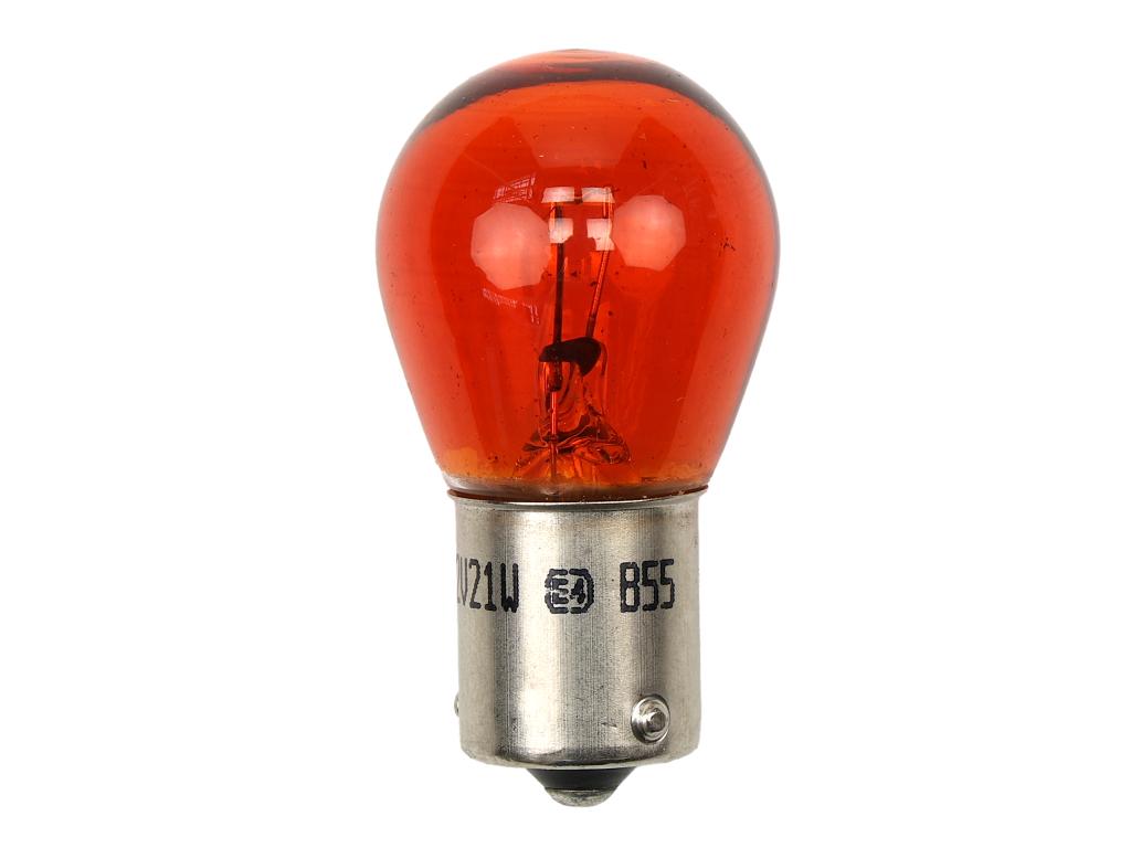 Orange Bulb 12V 21W Orange BAU15s TEGER, (sold in packs of 10)