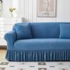 Skirt Sofa Cover New Anti Cat Claw All Inclusive Universal Cover All Seasons Dustproof Elastic Protective Cover