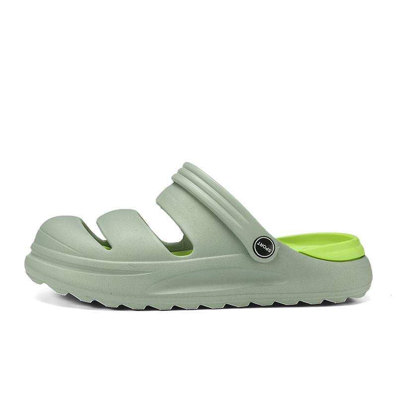 Модные модные универсальные парные пляжные туфли модные индивидуальные тапочки для мужчин и женщин мягкие мужские сандалии два способа ношения