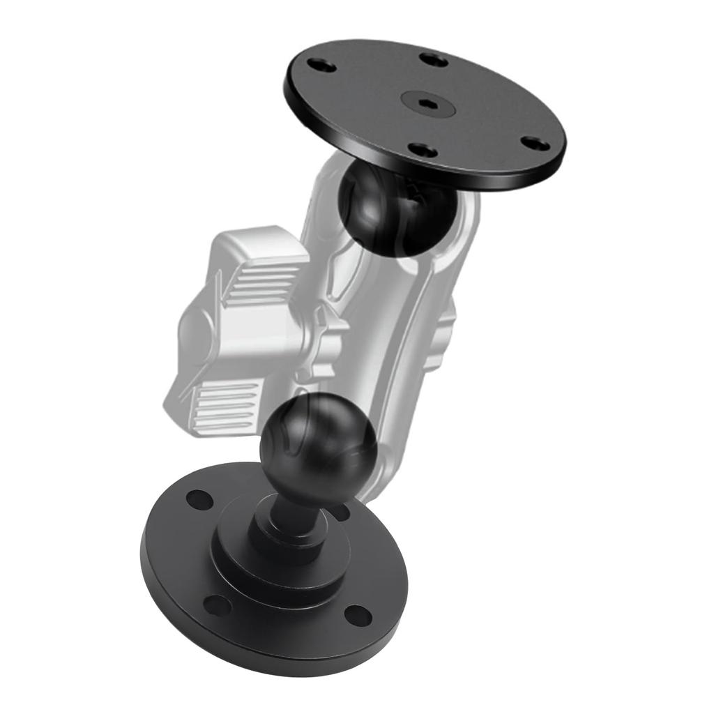 Biqing Ram Mount Base 1" Alloy 17mm Ball Joint Mount Base for General Electronics,