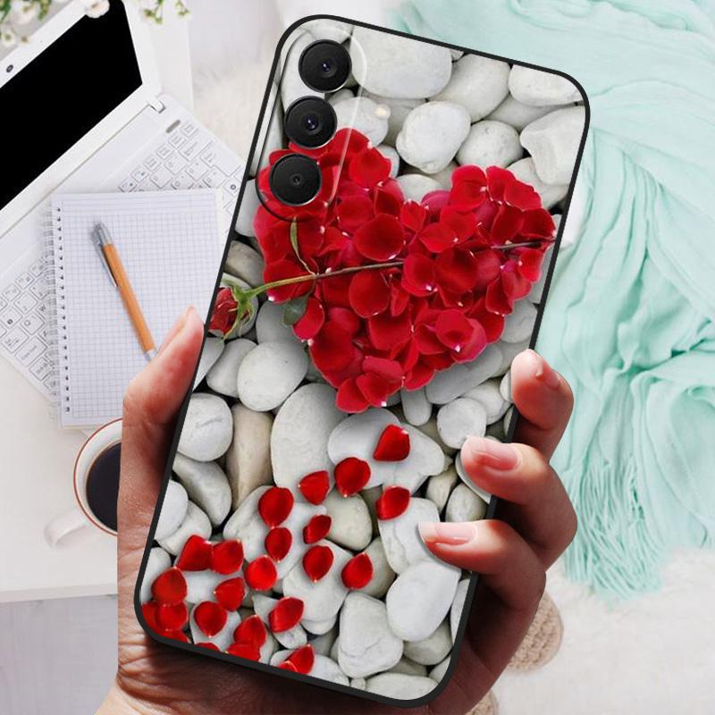 For Samsung Galaxy A37 A57 5G Case Catoon Silicon Back Cover Phone Case for Samsung A17 A07 4G Cases GalaxyA57 Soft bumper coque