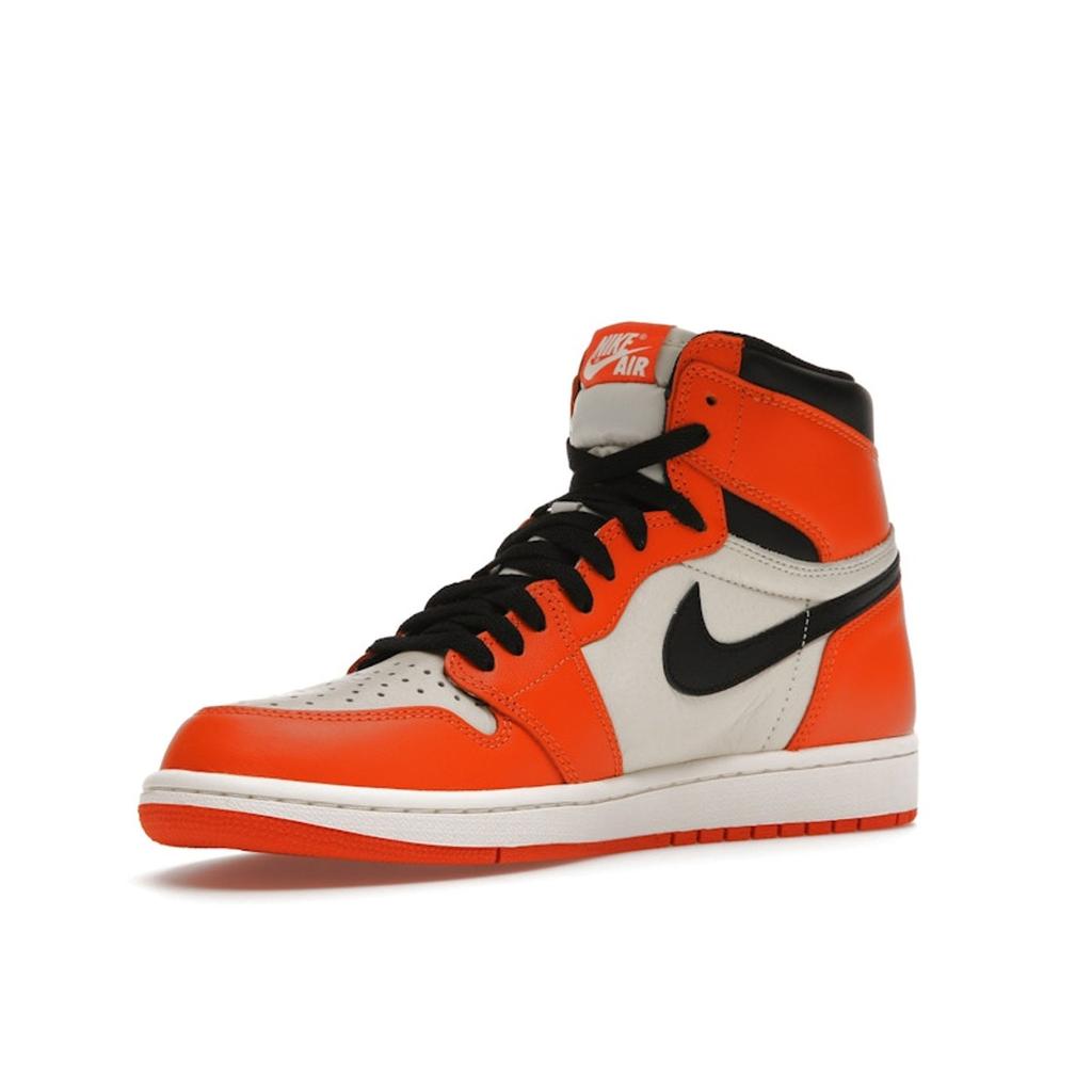 Мужские кроссовки Air Jordan 1 Retro High OG Shattered Backboard Away Оранжевый парусный черный-морская звезда 555088-113