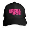 Beers for Bob Pink Logo Baseball Cap Sports Cap Luxury Women Cap Anime Hat Golf Unisex Womens