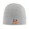 New pc Women Unisex Beanie Cute Pochita Eat RaUnisex Accessories Warm Knitted Caps Unisexga Bonnet Hats