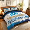 Custom Om Bedding Quilt Set Quilt Cover Pillowcase Home Decoration Birthday Gift (1 * duvet cover + 2 * pillowcase, without core)