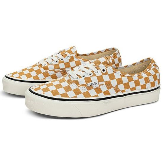 Vans Authentic 44 DX Шахматная клетка - Медово-желтый - VN0A7Q5CBLS