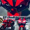 Мотоциклетный комплект аэродинамических крыльев Winglet Spoiler Motor Accessories ForKawasaki Ninja 300 Ninja 250 NINJA300/250 EX300 2013-2017