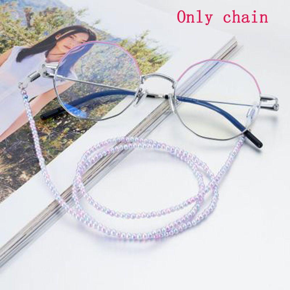 Women Spectacle Cord Glasses Hold Eyewear Sunglasses Straps Beaded Glasses Chain Eyeglass Lanyard