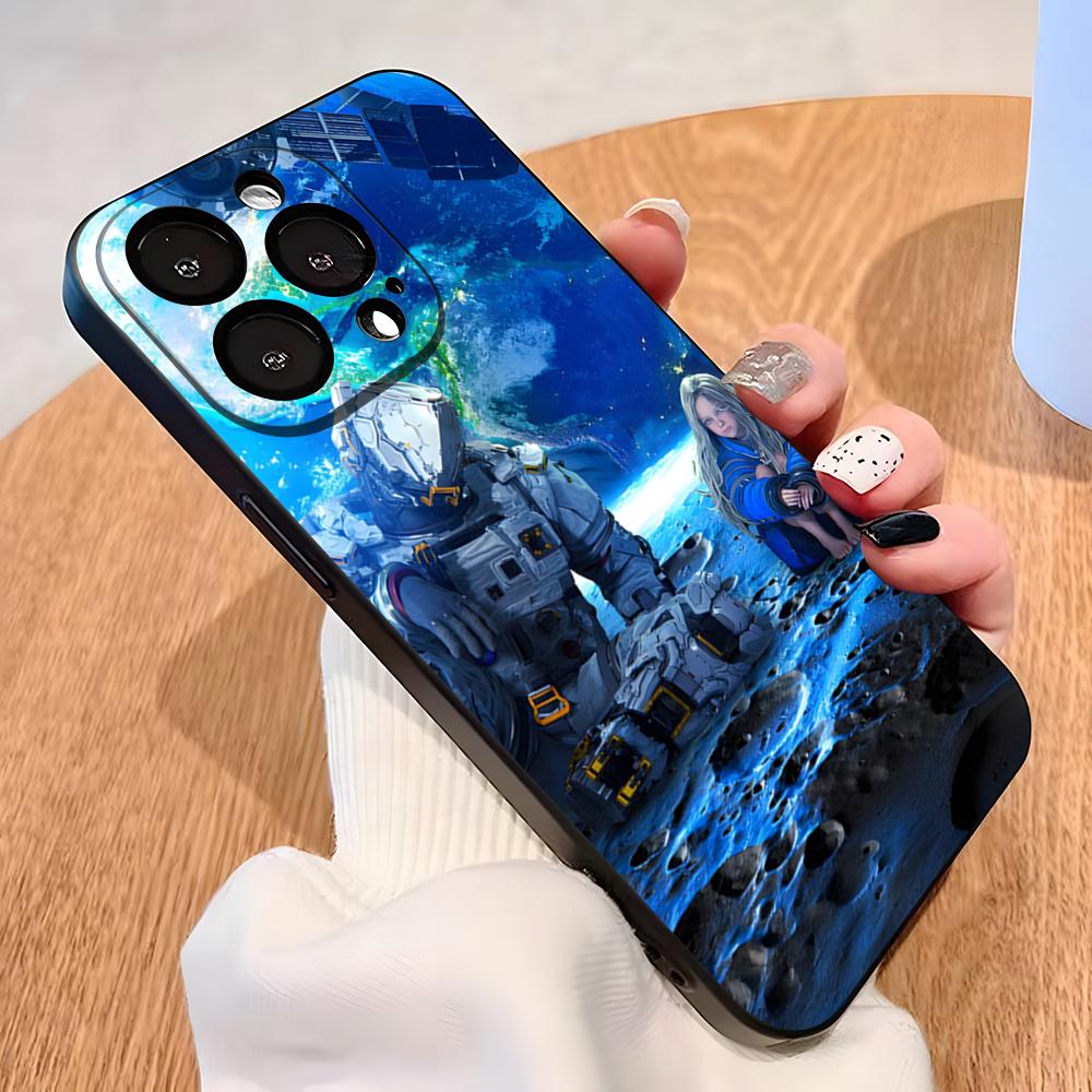 Чехол для телефона P-Pragmata для IPhone 17 Pro Max 16 15 14 Pro Max 13 11 X Xs Xr 8 7Plus Силиконовый чехол