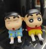 Crayon Shin-Chan Phone Holder Kawaii Anime Desktop Ornaments Cartoon Watching TV Phone Support Cute Doll Decorations Toy Gifts