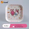 Wuhe Food-Grade Melamine Cute Monkey Square Plate