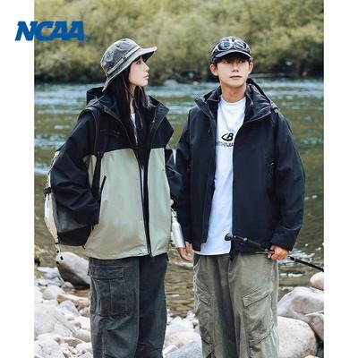 Унисекс куртка 3-в-1 NCAA для улицы, ветронепроницаемая, водонепроницаемая, теплая