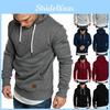 Mens Hoodies Hooded Sweatshirt Sweater Jumper Comfy Pullover Outwear Coat Tops