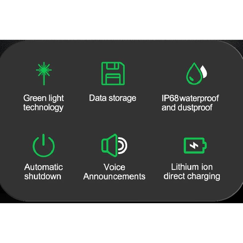 SNDWAY Laser Distance Meter Digital Rangefinder 80M 120M 150M Professional Green Laser Measure Range Finder SW-80GS