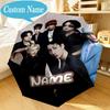 Зонт с индивидуальным именем в стиле K-pop stray Style Collective, 8 спиц, для путешествий, кемпинга, повседневного использования, легкий, портативный, незаменимый для семейных подарков