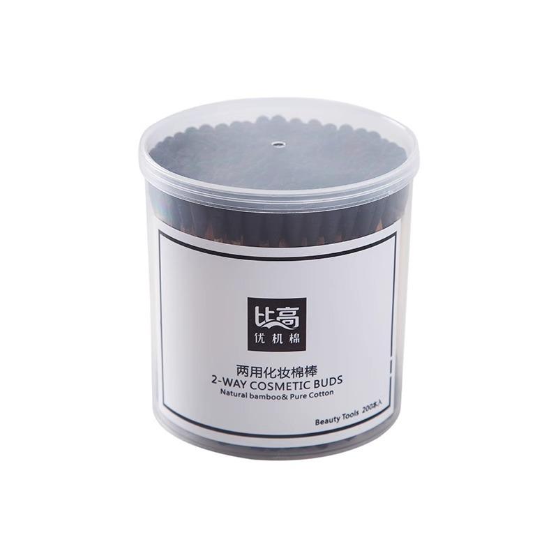 Двусторонние ватные палочки для одноразовой дезинфекции при снятии макияжа