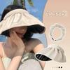 Шляпа-козырек с защитой UPF50 Plus, двойного назначения, для защиты всего лица, складная повязка на голову для вождения и пеших прогулок