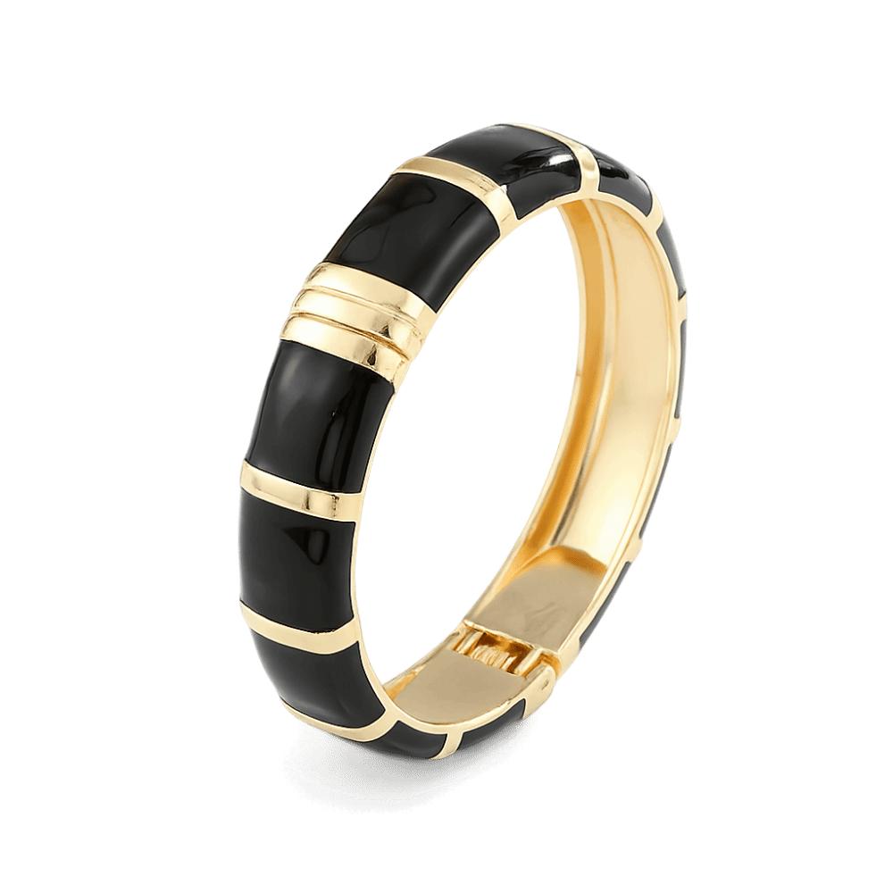 Elegant Enamel Cuff Bangles Wide Geometric Bracelet Personality Bohemian Drip Oil Bracelet  Women