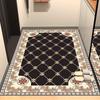Ковровое покрытие в геометрическом стиле для коридора, нескользящая дорожка для коридора, легко моющиеся коврики для прихожей, коврик для входа на крыльцо