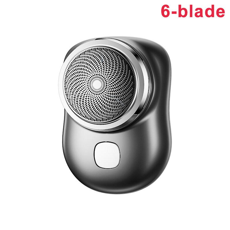 Мини-бритва, портативная электрическая бритва, USB перезаряжаемый триммер для бороды, моющийся тип C, быстрая зарядка, бритвенный станок для мужчин