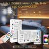 GL-C-001P/002P GLEDOPTO DC5-24V Zigbee3.0 Smart 5 In1 LED Strip Controller Works with Various Gateways Like SmartThings Tuya
