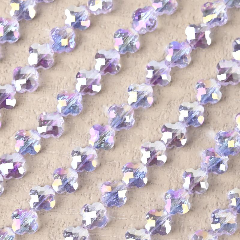 Гальванизированный четырехлистный клевер шерпа бисерные аксессуары для изготовления ожерелий своими руками