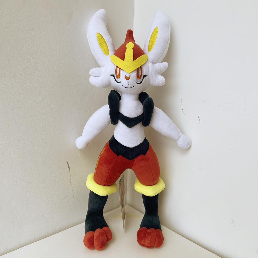 Плюшевые игрушки Scorbunny Sobble Grookey, Динамакс Иви, Rillaboom, Cinderace, Sword&Shield, Мягкие куклы, Кавайные аниме-игрушки, Подарки для детей