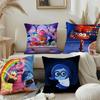 Милая H-Inside Out-W Наволочка Чехол для подушки Мягкая Милая Наволочка для диванной подушки для автомобиля Наволочка Полиэстер с молнией