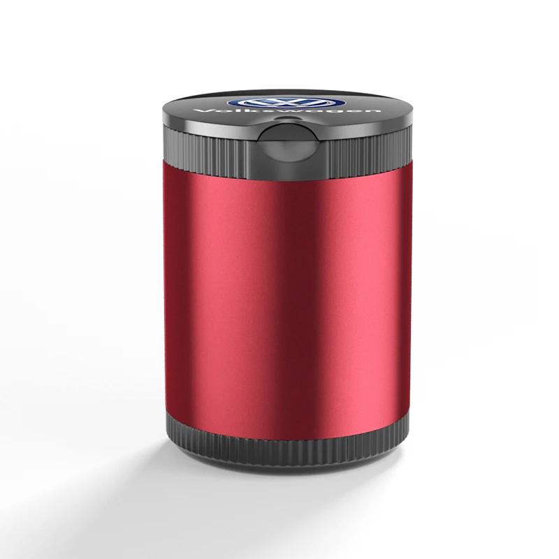 2025 Hot New Car Cigarette Ashtray Cup With Lid With LED Light Portable For Volkswagen VW R Line Golf MK4 MK5 MK6 MK7 MK8 Car Ac