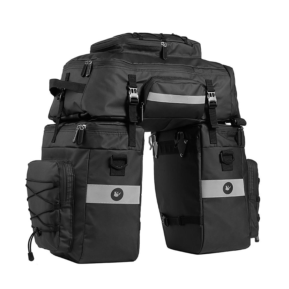 3 In 1 Mutifunctional Bike Rear Bag Waterproof Bicycle Shoulder Bag Bike Saddle Bag Bicycle Cargo