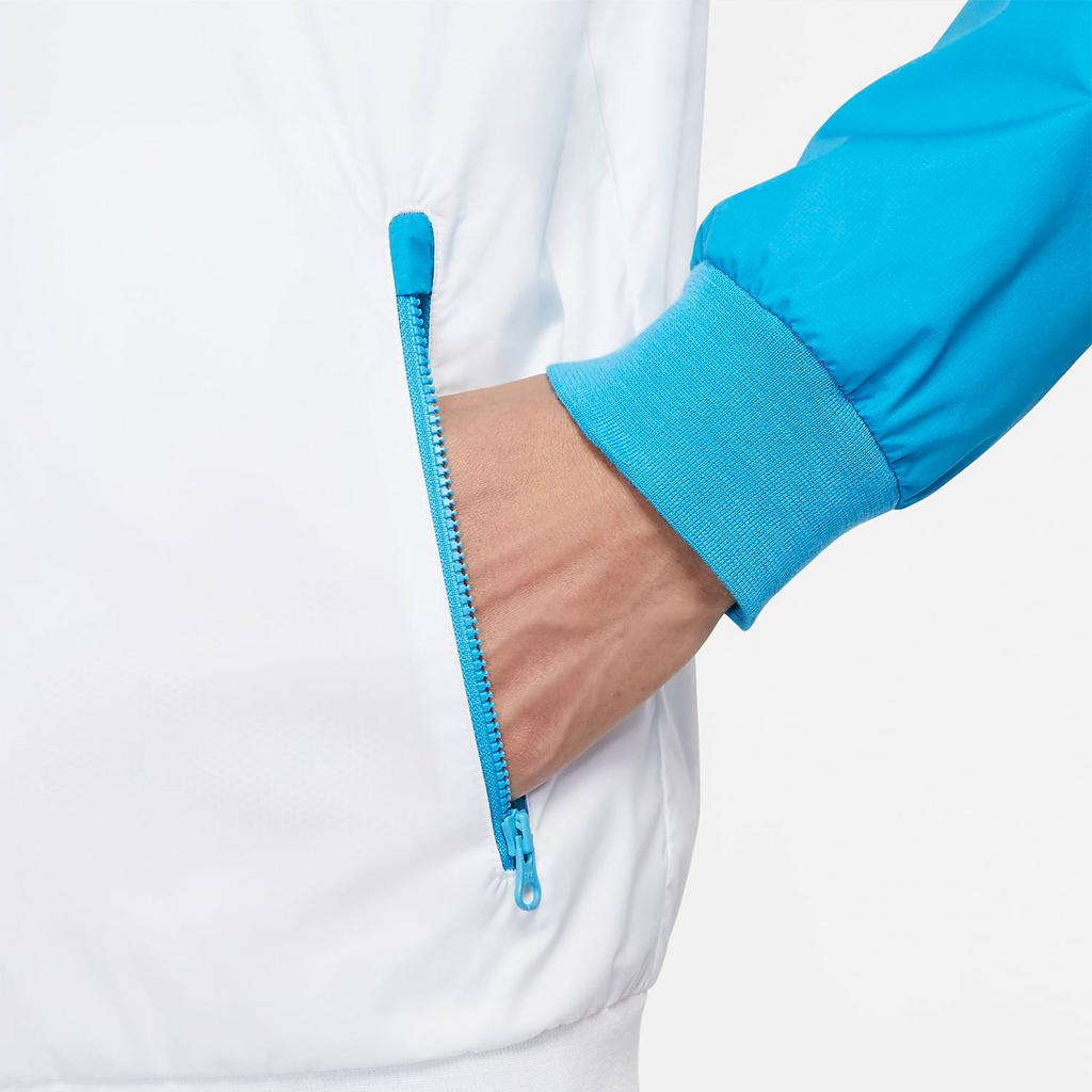 Nike Спортивная толстовка с цветными блоками и логотипом. Куртка Мужская куртка синяя AT5271-105