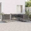 VidaXL Garden Lounge Set with Cushions 8 Pcs, Patio Furniture Set, Outdoor Furniture, Patio Sofa, Modern, 3187542