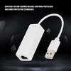 Industrial Grade USB to  /422 Port Converter RJ45 interface USB to 485 Adapter (White)