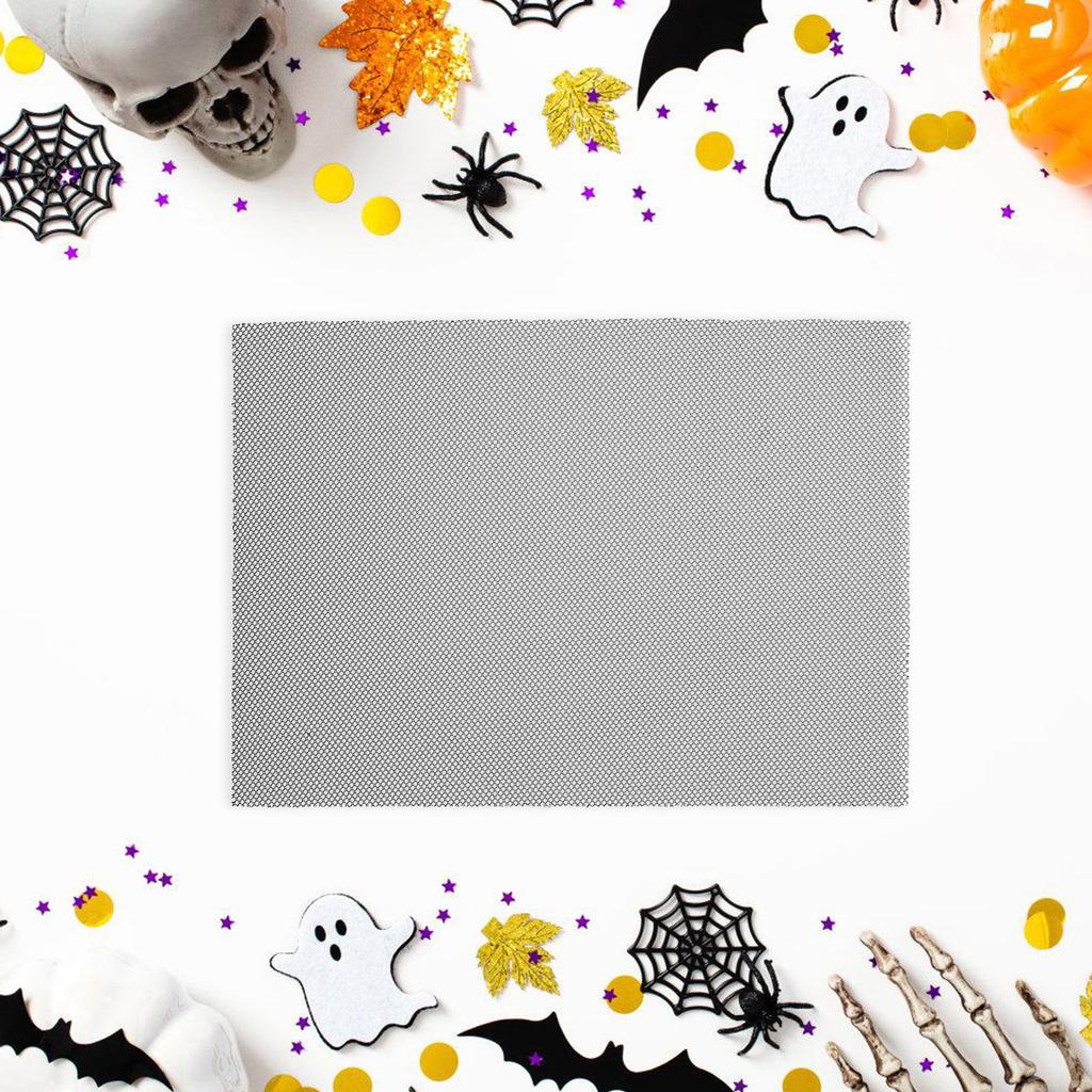 10Pcs Beast Eye Mesh Fabric Clear Breathable Lightweight Sheets for DIY Costume Mask Making Cosplay Fursuit Crafts