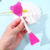 Bear Silicone Applicator Double Head Spatula Stirring Stick Cute Makeup Tools  Women