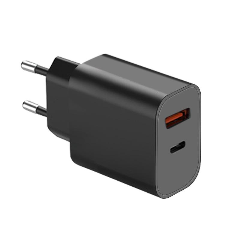 Зарядное устройство PD 20 Вт Европейская быстрая зарядка Сертификация CE Подходит для Samsung Apple 16 Зарядное устройство Apple 11/12/13/14