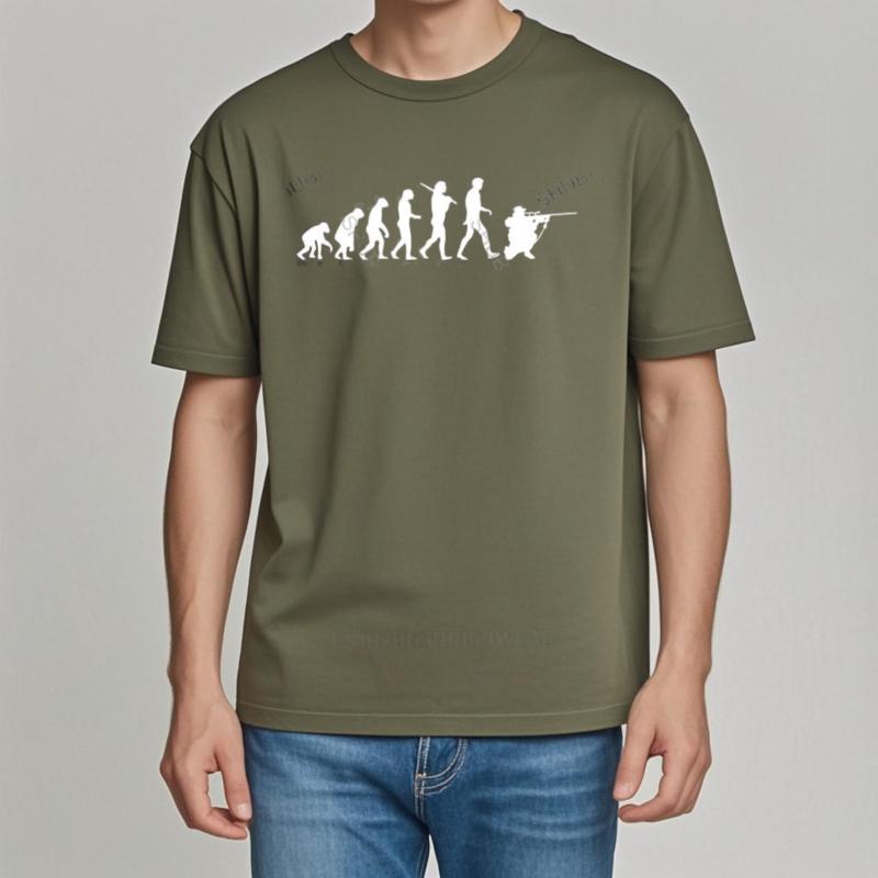Мужская хлопковая футболка Летняя брендовая футболка Эволюция Поле боя COD Геймерская футболка Топ Футболки Мужская футболка Мода Мягкая Новая футболка