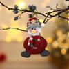 Cross-Border Small Santa Christmas Ornaments - Tree Accessories and Cloth Art Gifts